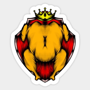 Chicken king Sticker